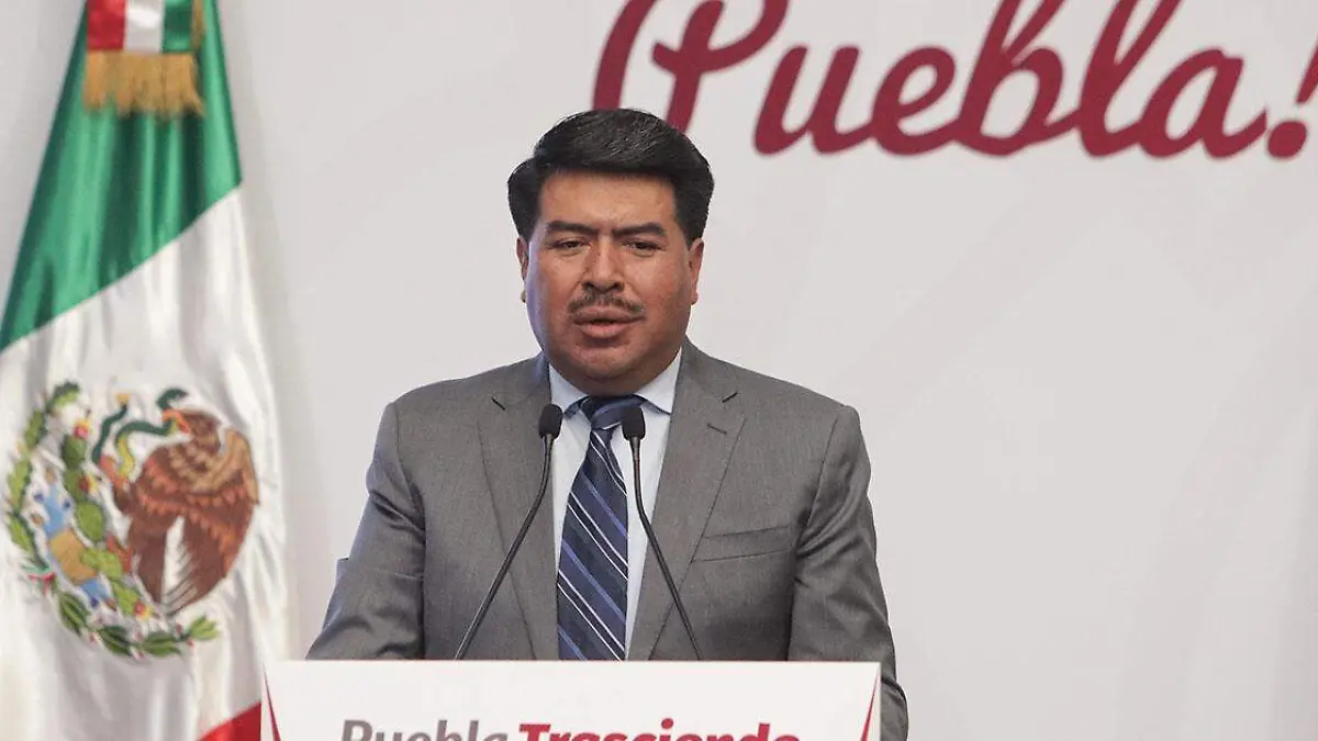 El Secretario de Gobernación de Puebla, Javier Aquino Limón